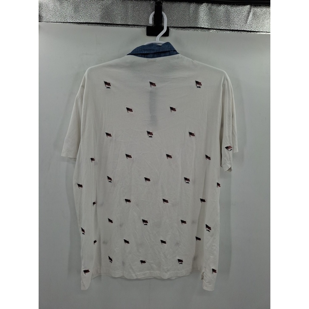 Polo Ralph Lauren‎ Men's XXL Classic Fit American Flag Polo Shirt Embroidered... - Picture 3 of 9